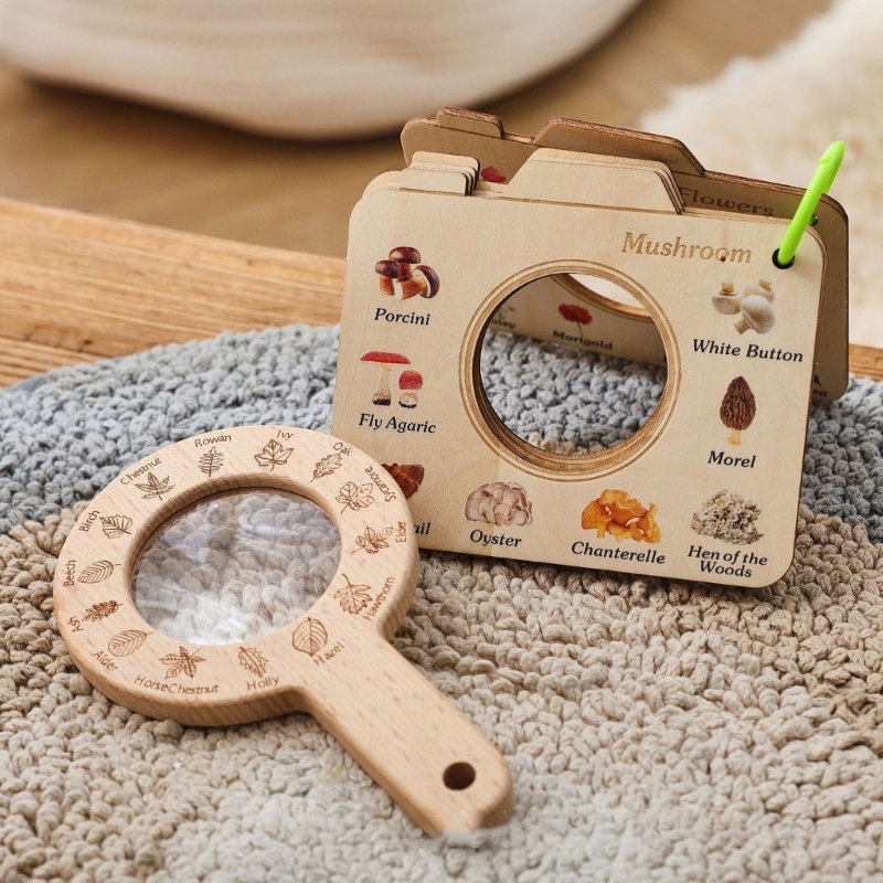Kids Outdoor Explorer Set - Children Nature Observation Set Magnifying Glass