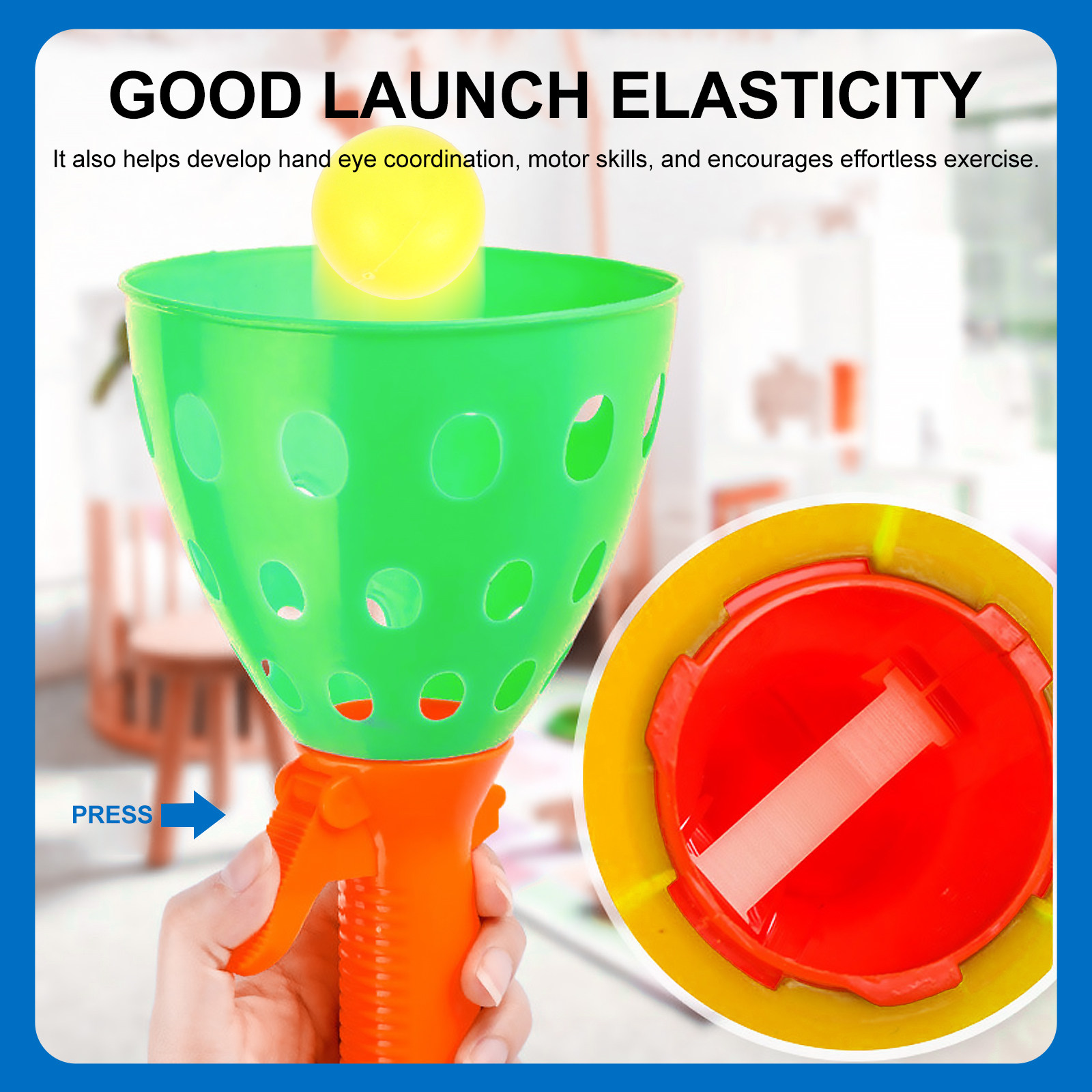 Kids Outdoor Games For Party - Toss Ball Set Chuck Game For