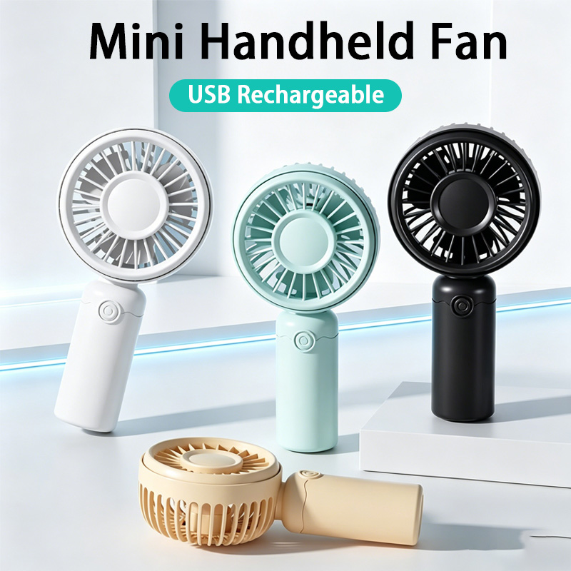 Kids Outdoor Air Quality - Mini Portable Fan USB Rechargeable 3