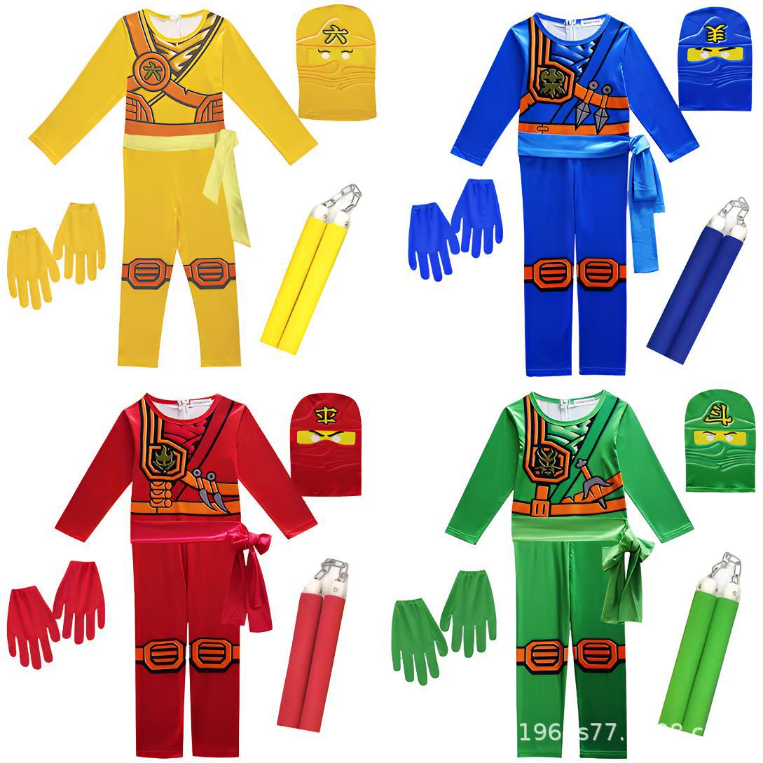 Kids Outdoor Ninja Equipment - Kids NINJA Cosplay Advanced Latest Role