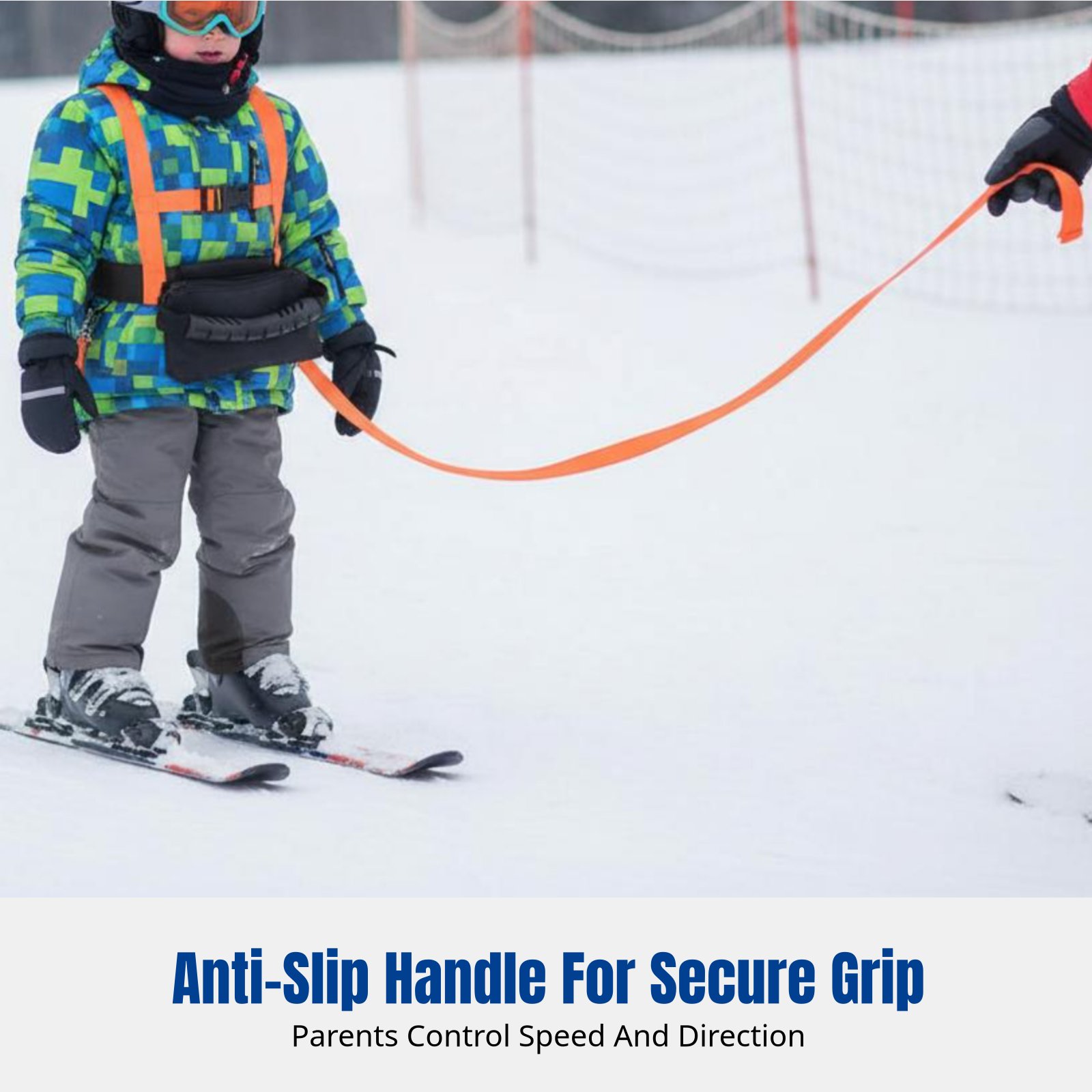 Kids Outdoor Backpack - Ski Training Harness, Outdoor Adjustable Vest