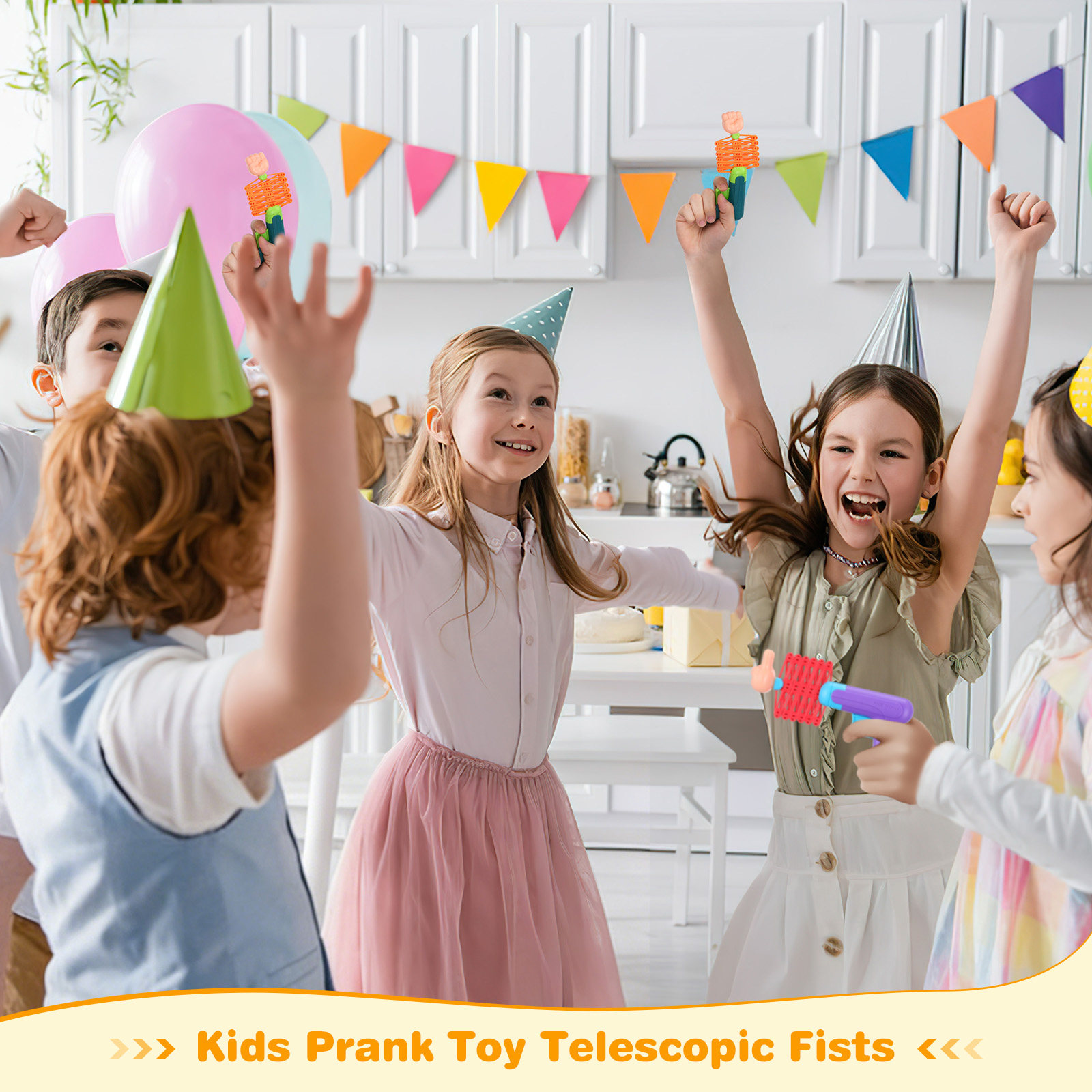 2Pcs Telescopic Spring Fists C - đánh giá và giá Kids Outdoor Games For Party