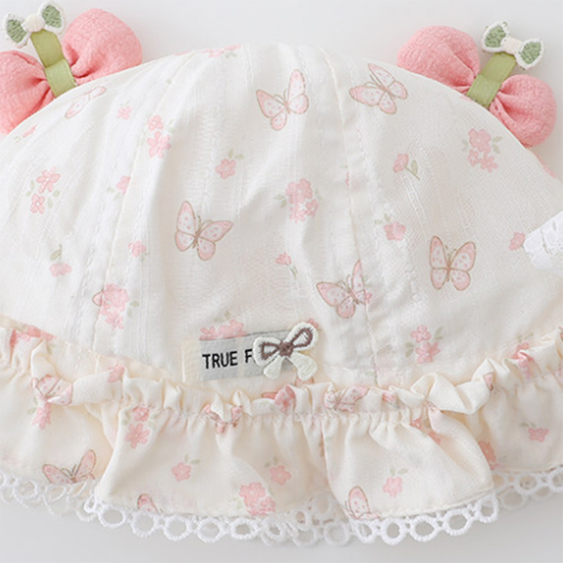 Korean-style sweet style. Full - đánh giá và giá Kids Outdoor Hat