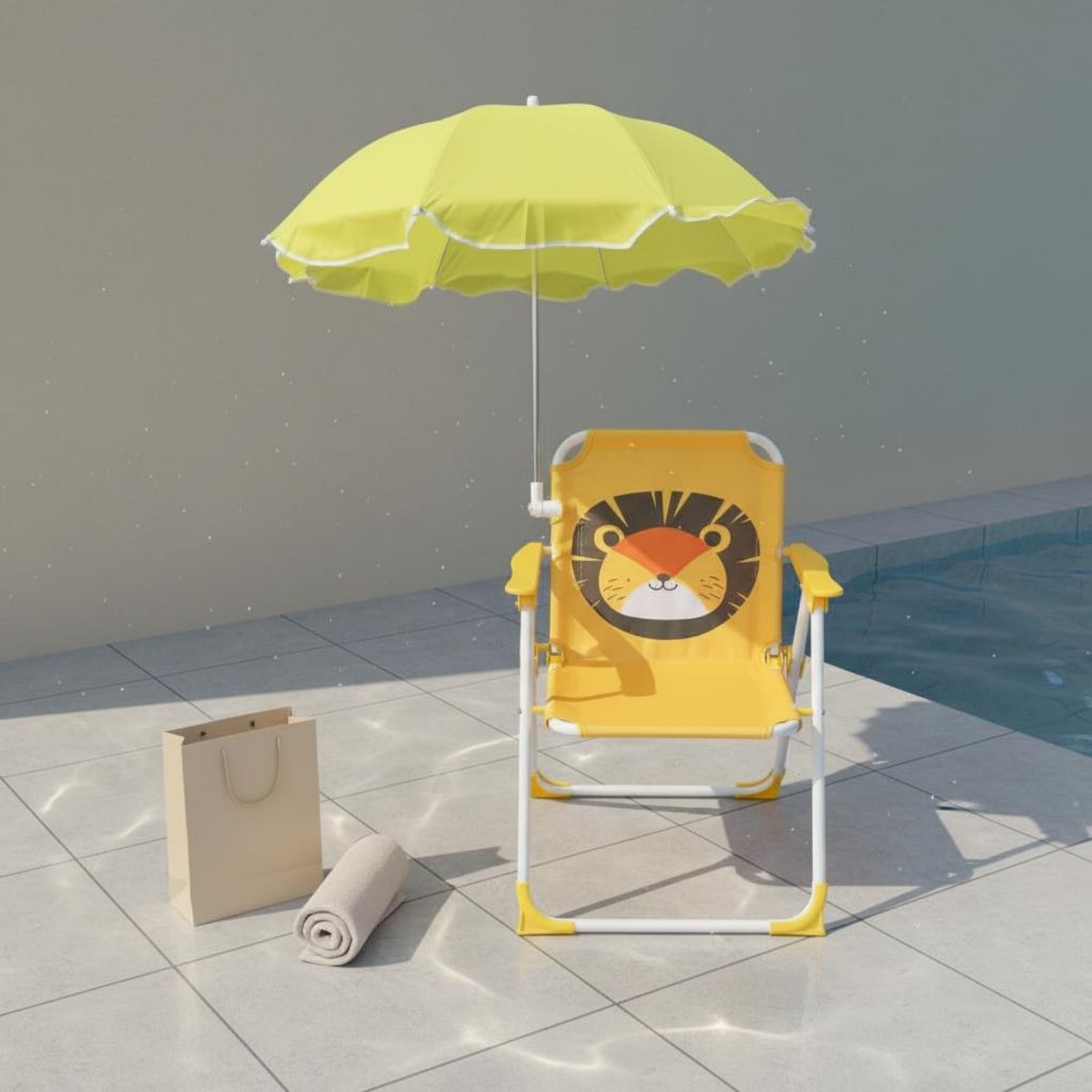Outdoor Children'S Beach Chair - đánh giá và giá Kids Outdoor Lounge Chair With Umbrella