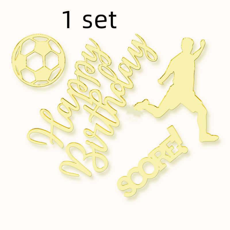 1set Gold Acrylic Happy Birthd - đánh giá và giá Kids Outdoor Merry Go Round