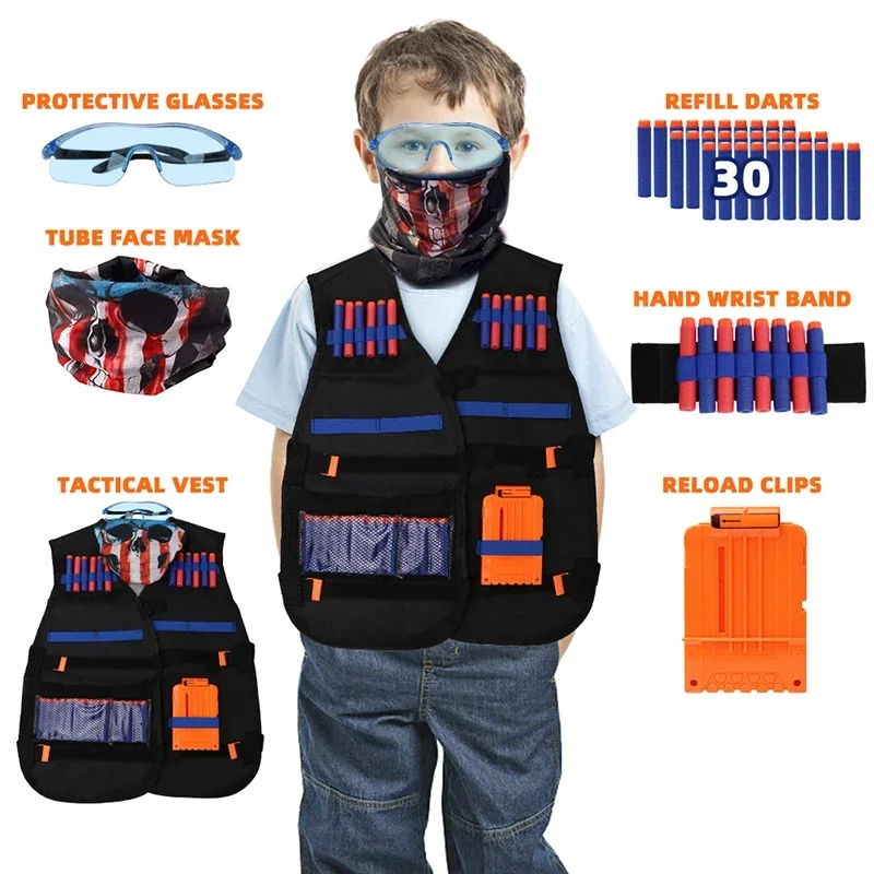 SNEW Kids Tactical Vest Suit K - đánh giá và giá Kids Outdoor Games For Party