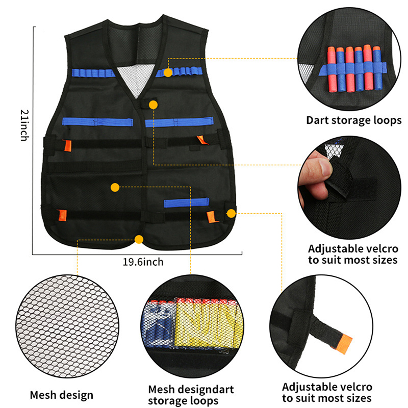SNEW Kids Tactical Vest Suit K - đánh giá và giá Kids Outdoor Games For Party