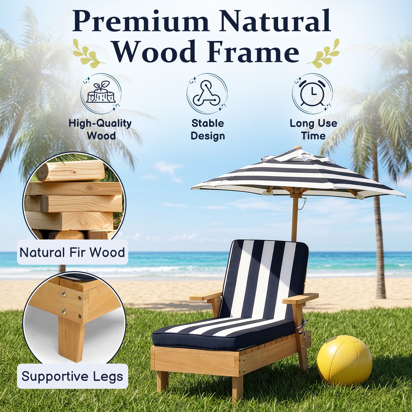 Kids Chaise Lounge Patio Loung - đánh giá và giá Kids Outdoor Lounge Chair With Umbrella