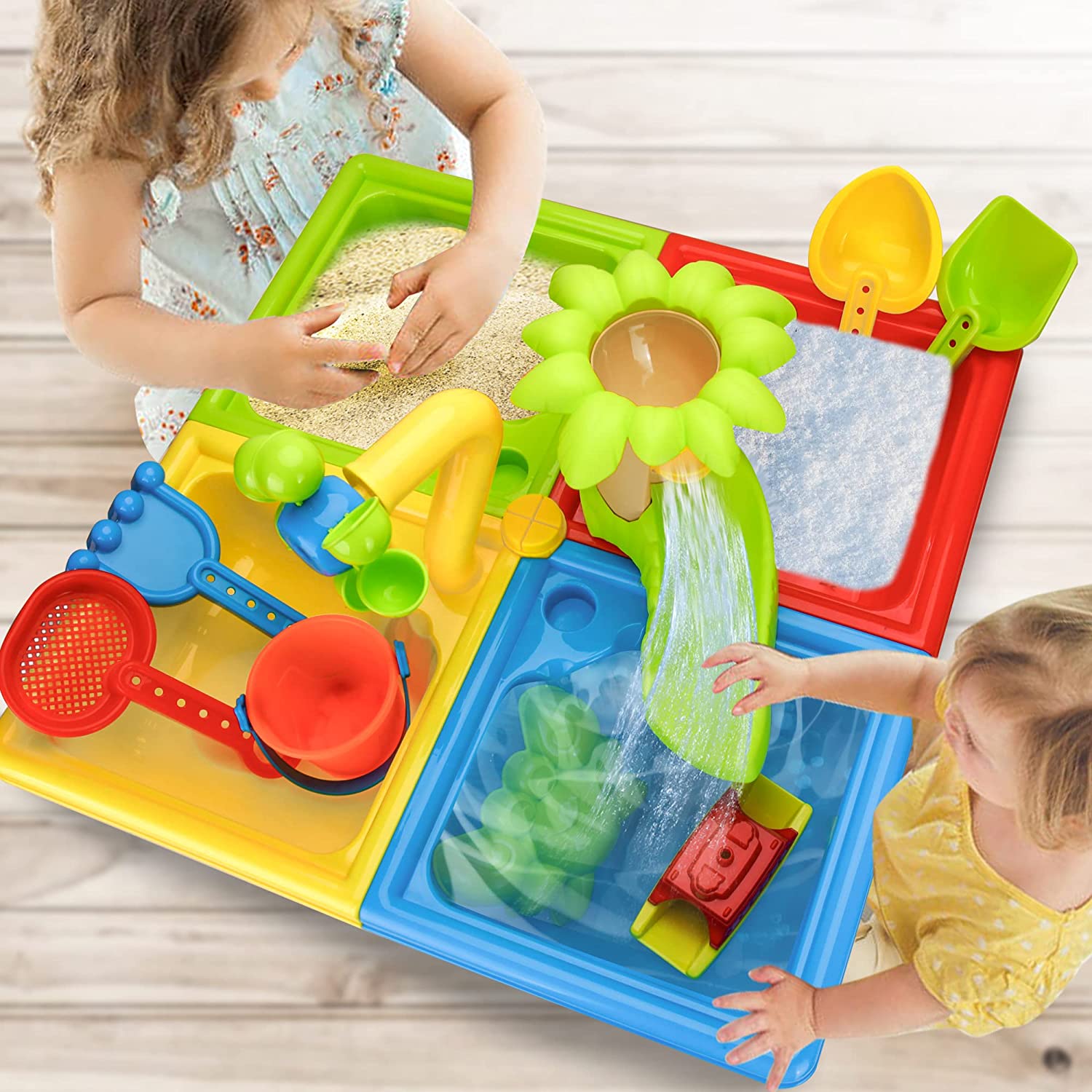 Beach Table Sand Play Toys Chi - đánh giá và giá Kids Outdoor Table