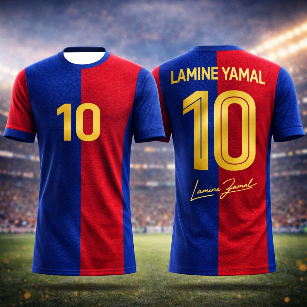 Rami Yamal 3D printed football - đánh giá và giá Kids Outdoor Wear