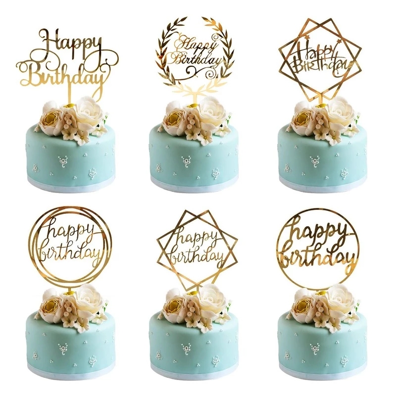 6pcs/Lot Gold Happy Birthday A - đánh giá và giá Kids Outdoor Merry Go Round