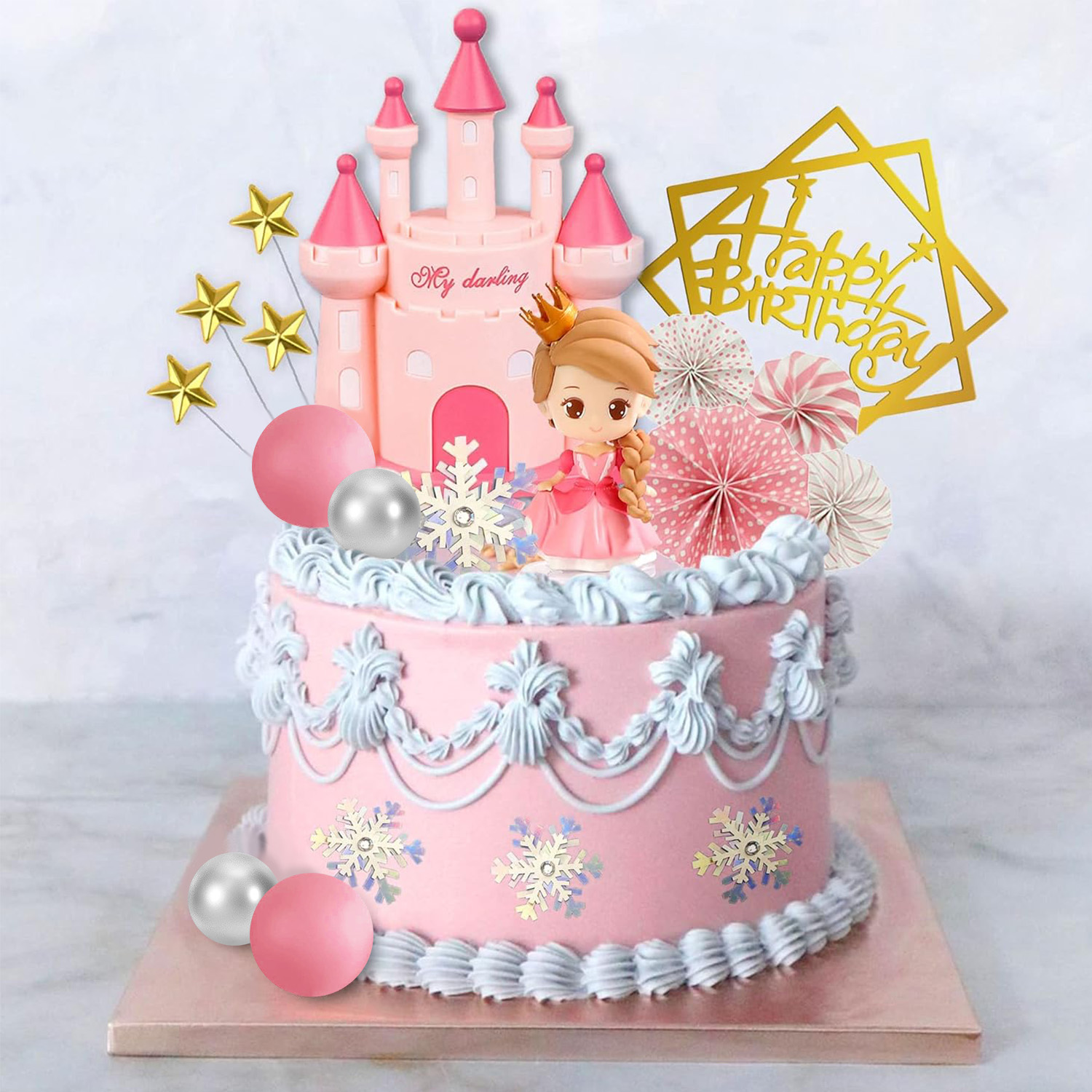 Princess Cake Topper Castle Ca - đánh giá và giá Kids Outdoor Merry Go Round