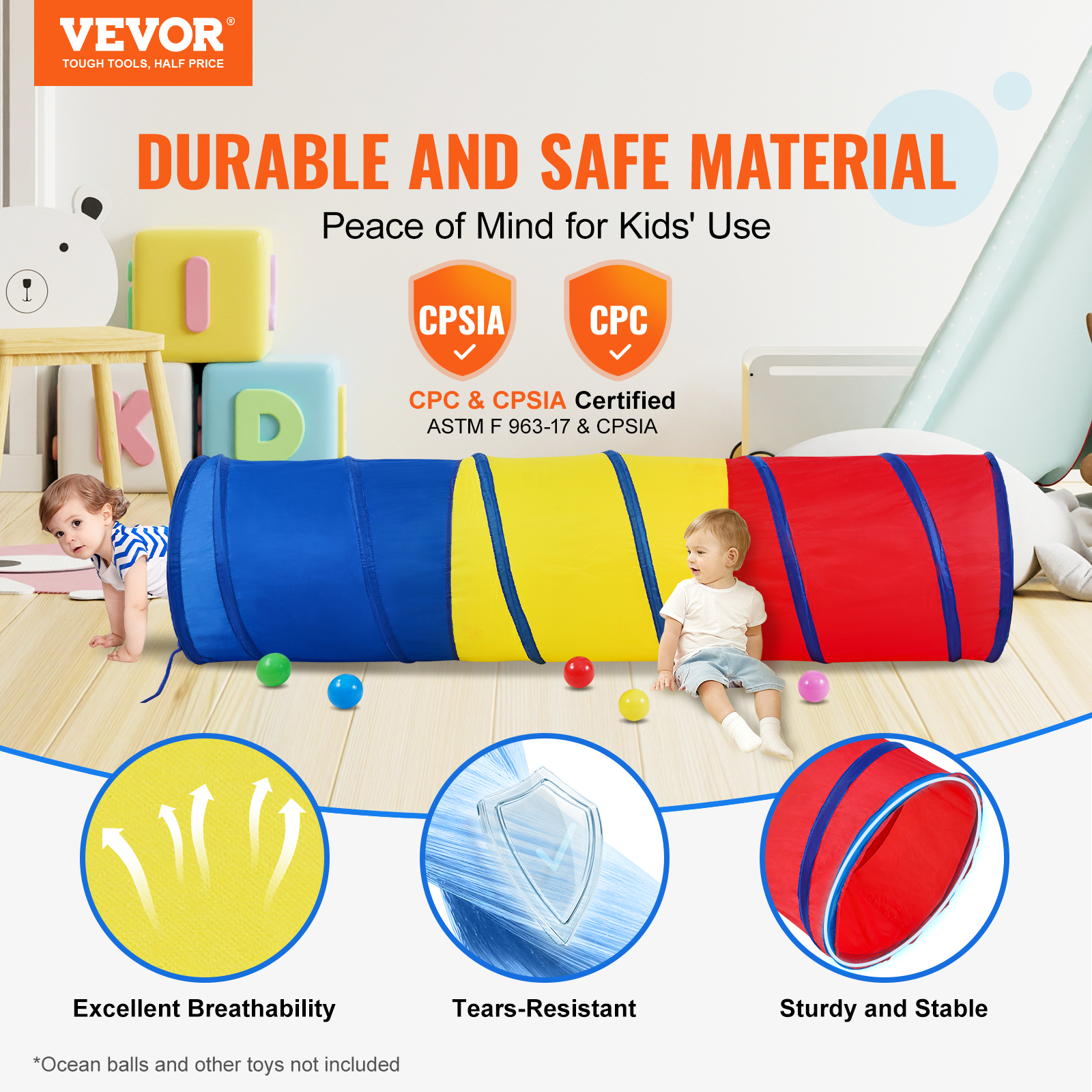 VEVOR Kids Play Tunnel Tent/ C - đánh giá và giá Kids Outdoor Grill