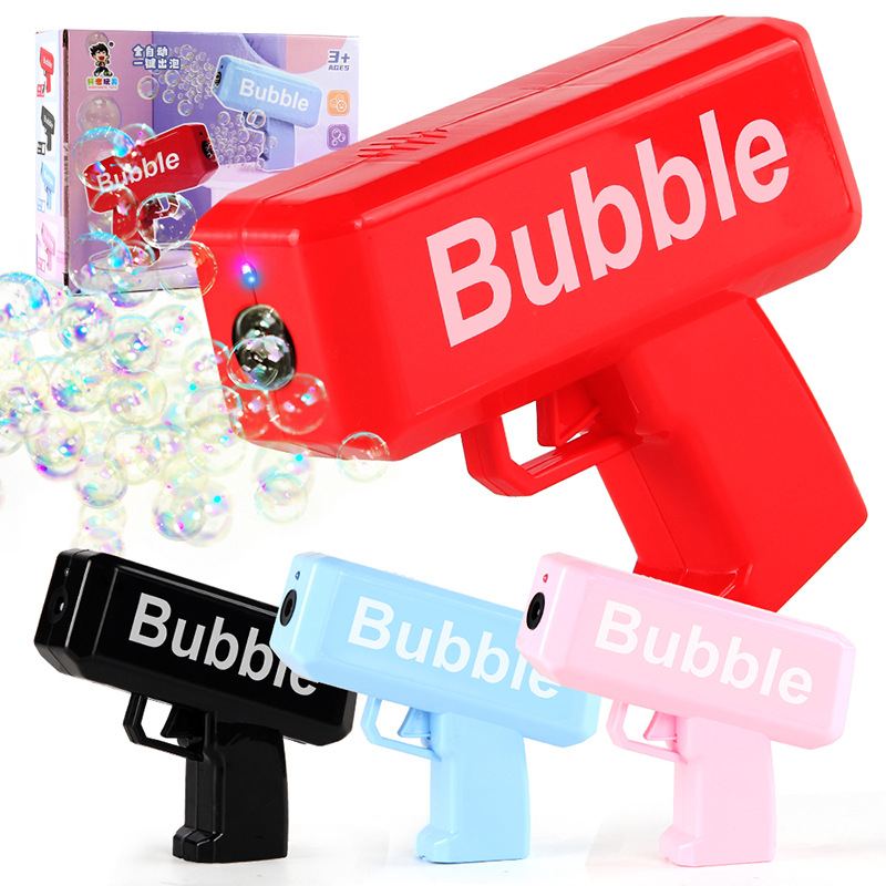 Electric Bubble gun with sound - đánh giá và giá Kids Outdoor Games For Party