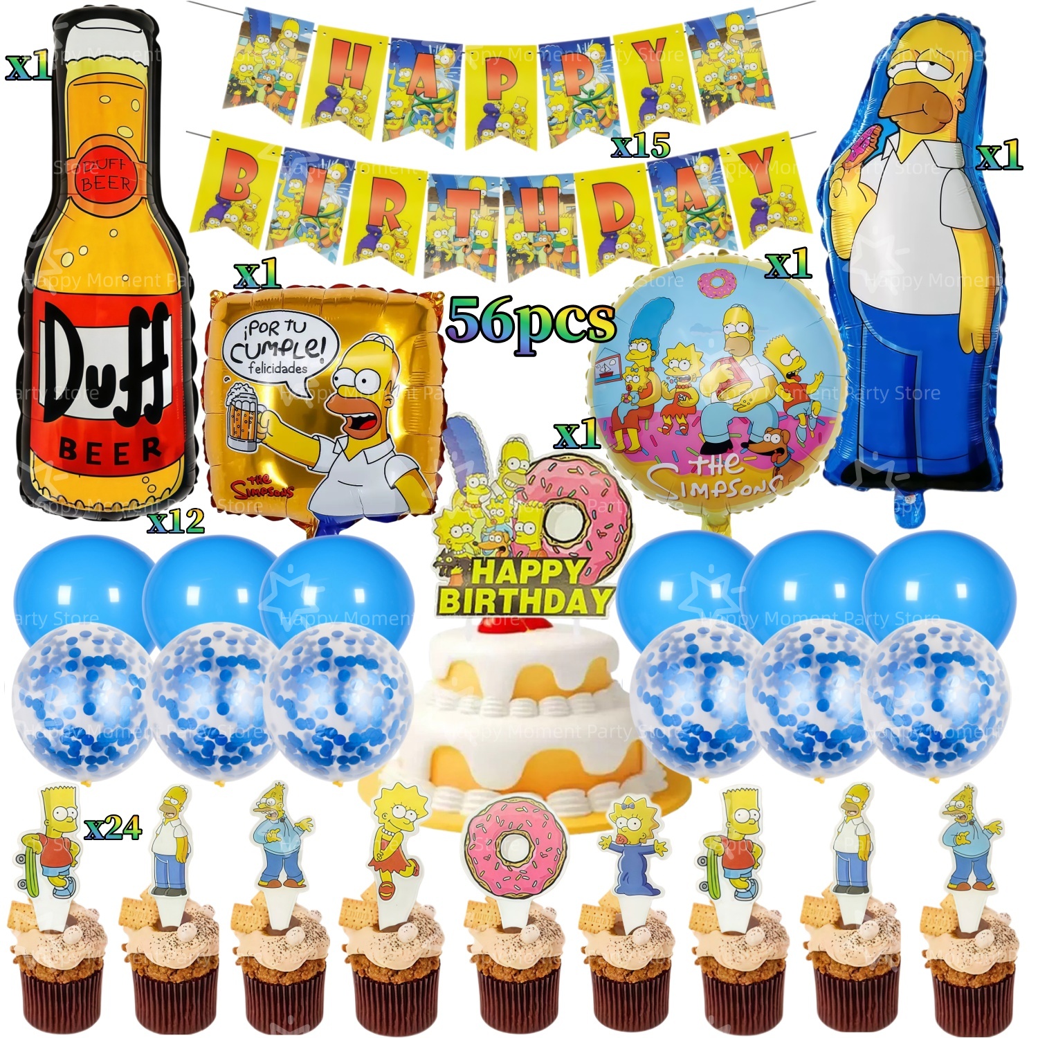 The Simpsonsed Balloons Party  - đánh giá và giá Kids Outdoor Merry Go Round