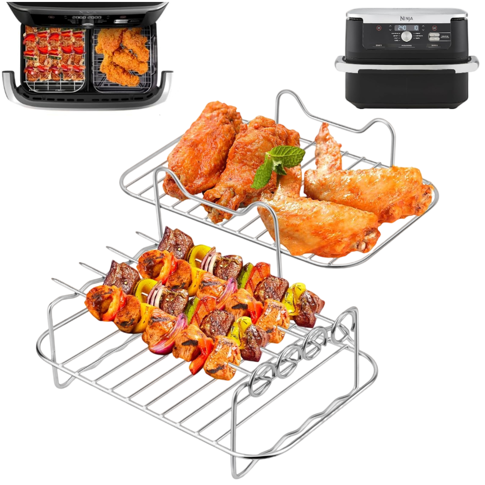1set Air Fryer Grill Rack For  - đánh giá và giá Kids Outdoor Ninja Equipment