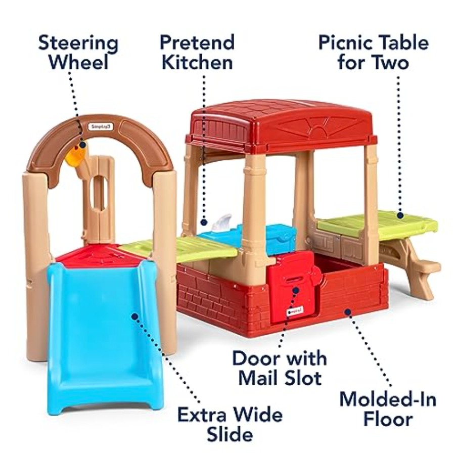Backyard picnic playhouse for  - đánh giá và giá Kids Outdoor Table