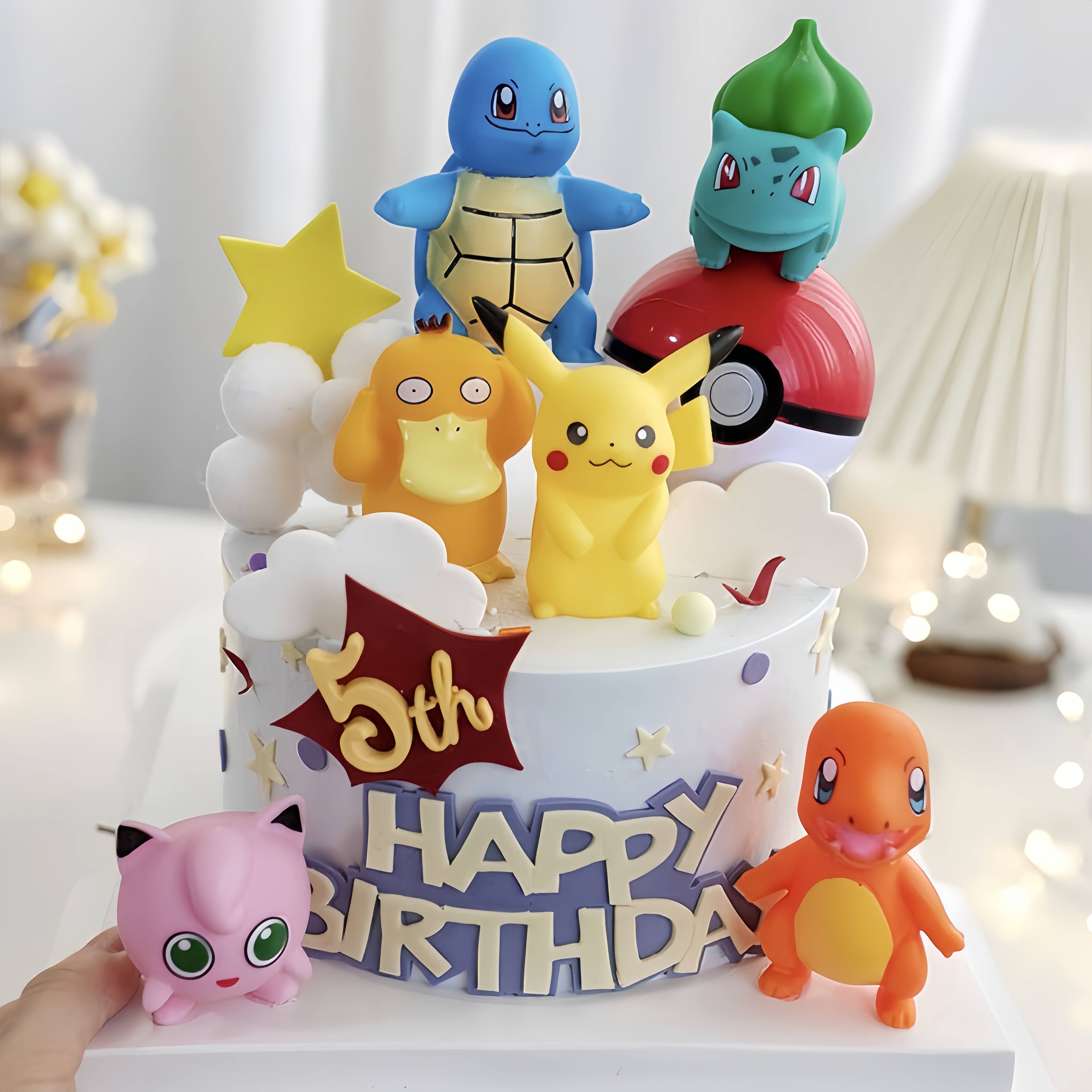 6Pcs/set Pokemon Monster Cake  - đánh giá và giá Kids Outdoor Merry Go Round
