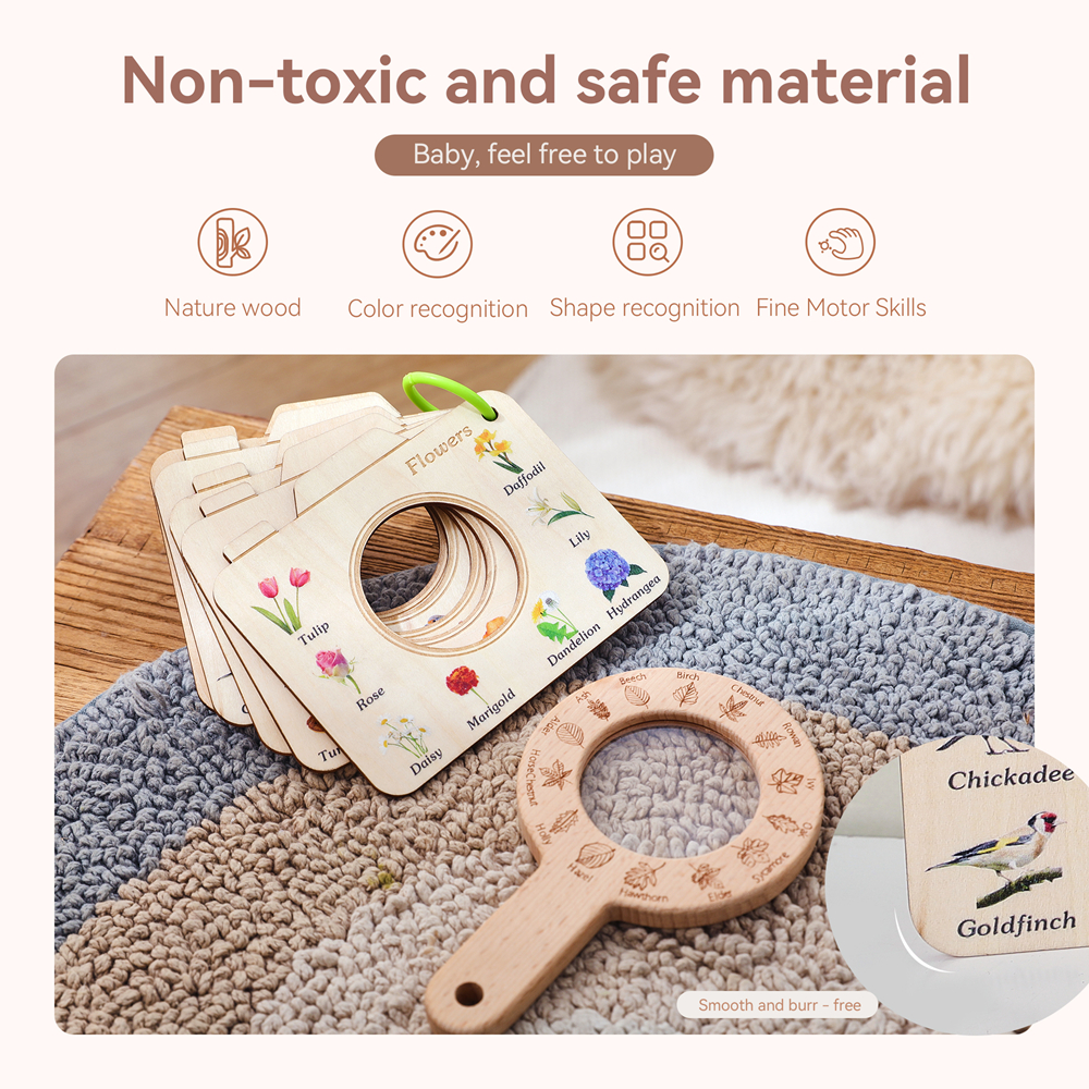 Wooden Magnifying Glass and Ca - đánh giá và giá Kids Outdoor Explorer Set