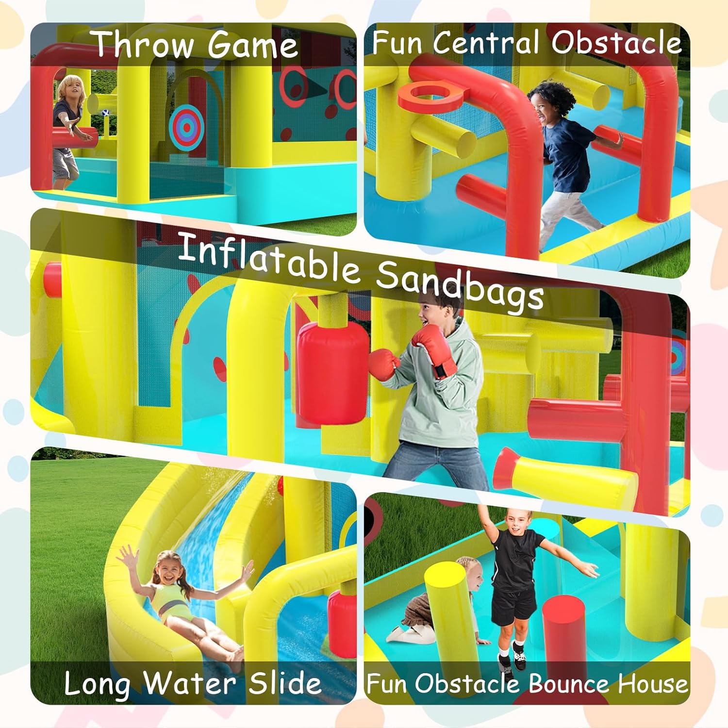Kids Inflatable Water Slide Bo - đánh giá và giá Kids Outdoor Games For Party