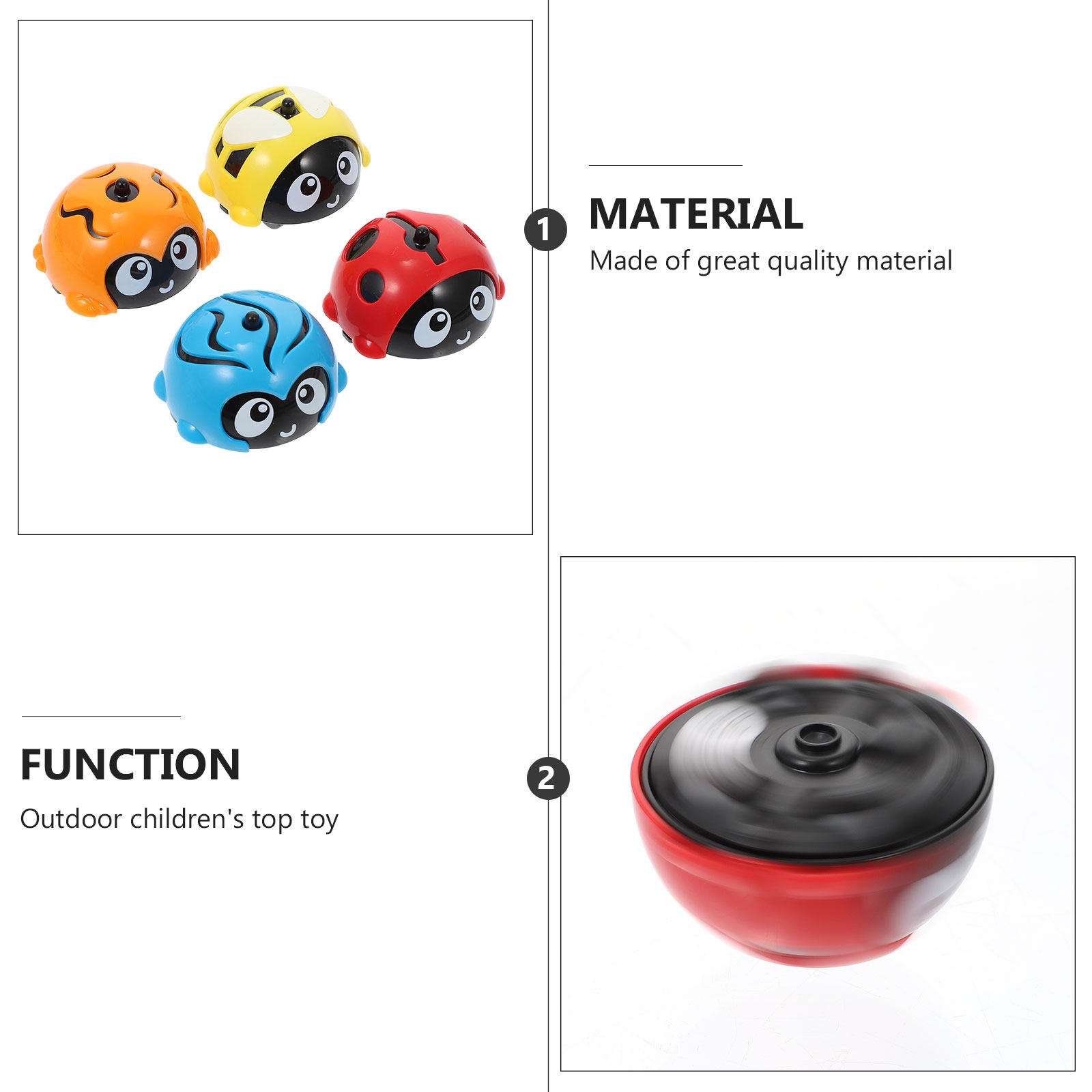 4Pcs Gyro Plaything for Child  - đánh giá và giá Kids Outdoor Gift Ideas