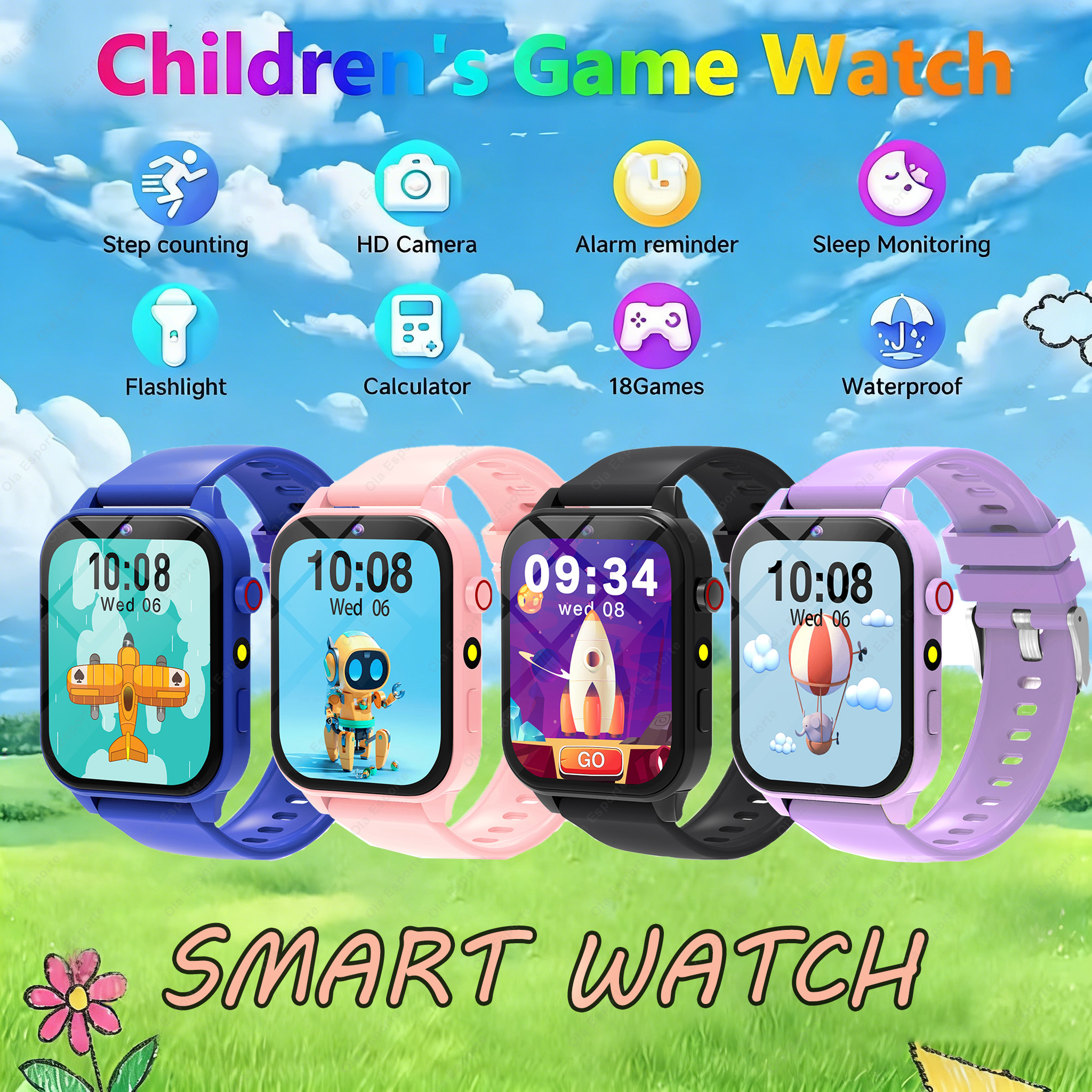 Game Kids Smartwatch 300mAh HD - đánh giá và giá Kids Outdoor Wear