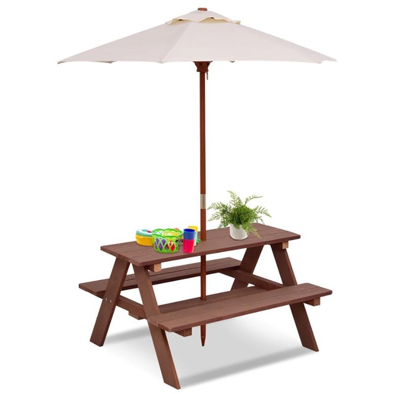 Outdoor 4-Seat Kids Picnic Tab - đánh giá và giá Kids Outdoor Table