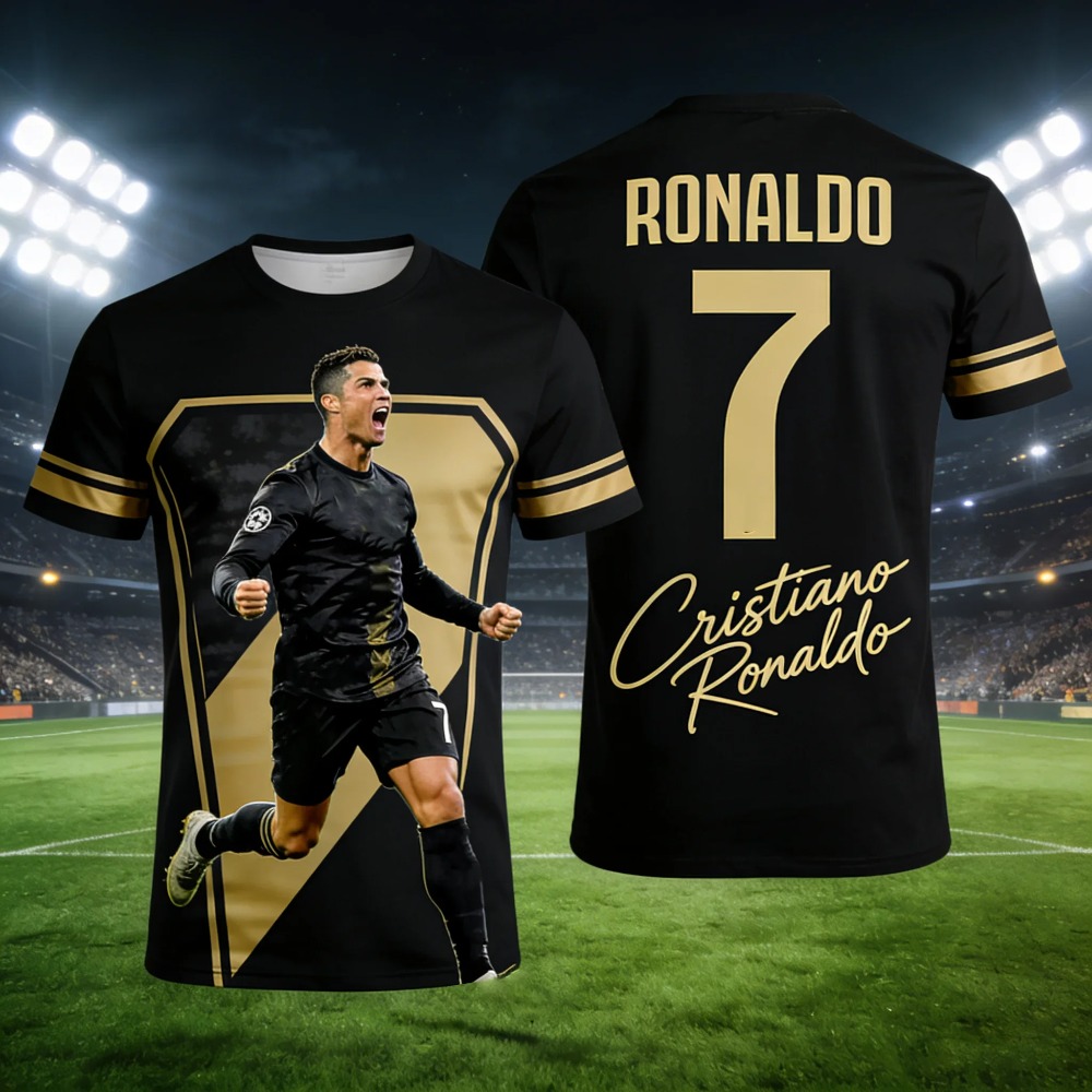 Ronaldo's Summer 3D Printed Fa - đánh giá và giá Kids Outdoor Wear