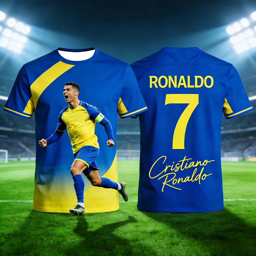 Ronaldo's Summer 3D Printed Fa - đánh giá và giá Kids Outdoor Wear