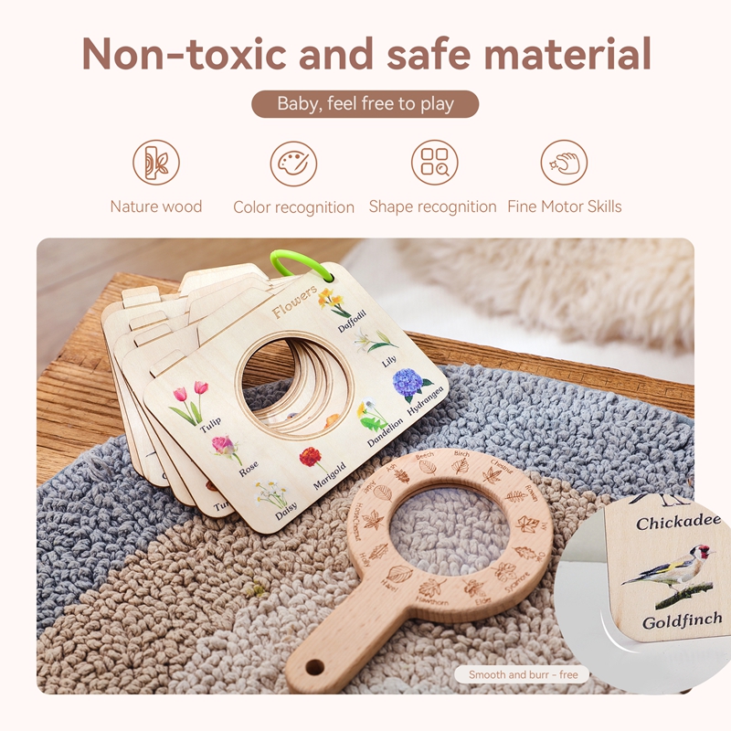 Wooden Montessori Toy Magnifyi - đánh giá và giá Kids Outdoor Explorer Set