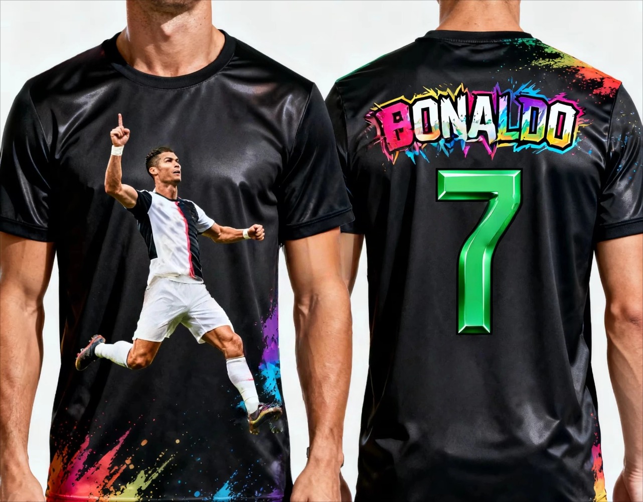 Ronaldo's Summer 3D Printed Fa - đánh giá và giá Kids Outdoor Wear