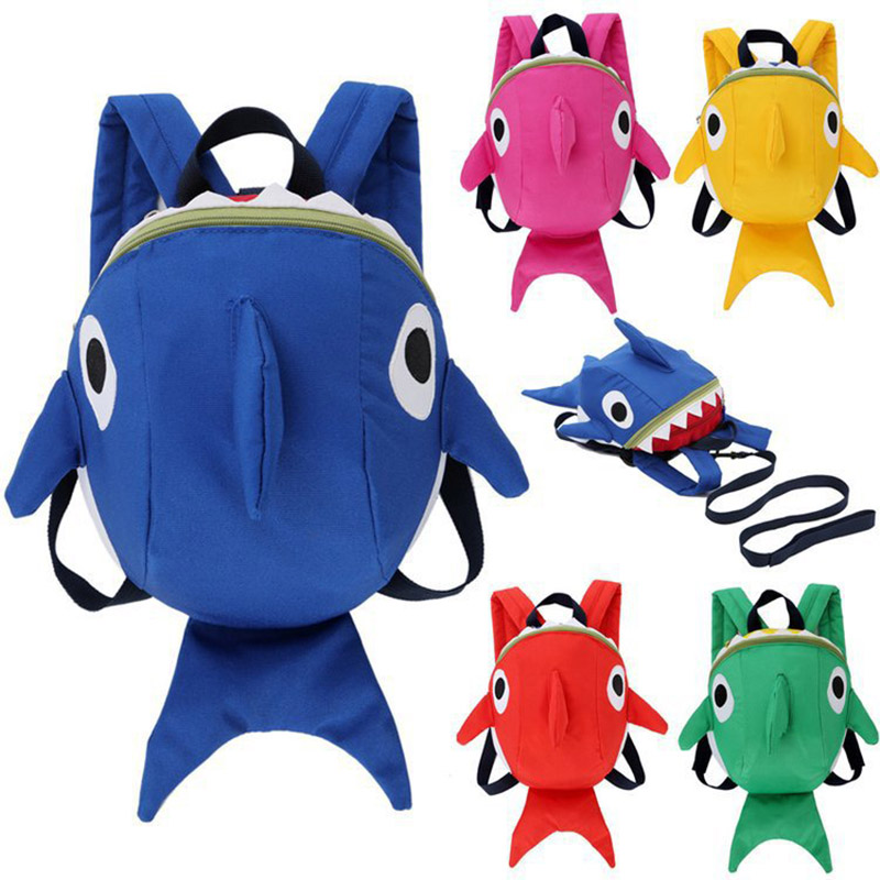 1Pcs Funny Cartoon Shark Backp - đánh giá và giá Kids Outdoor Backpack